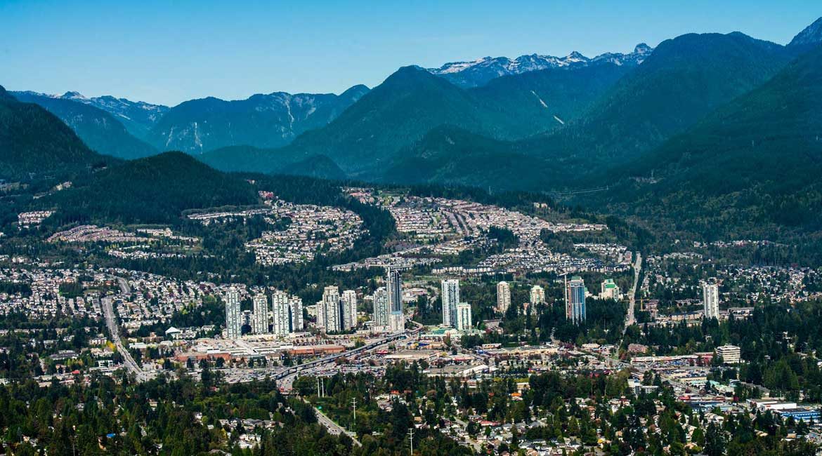 Coquitlam street view