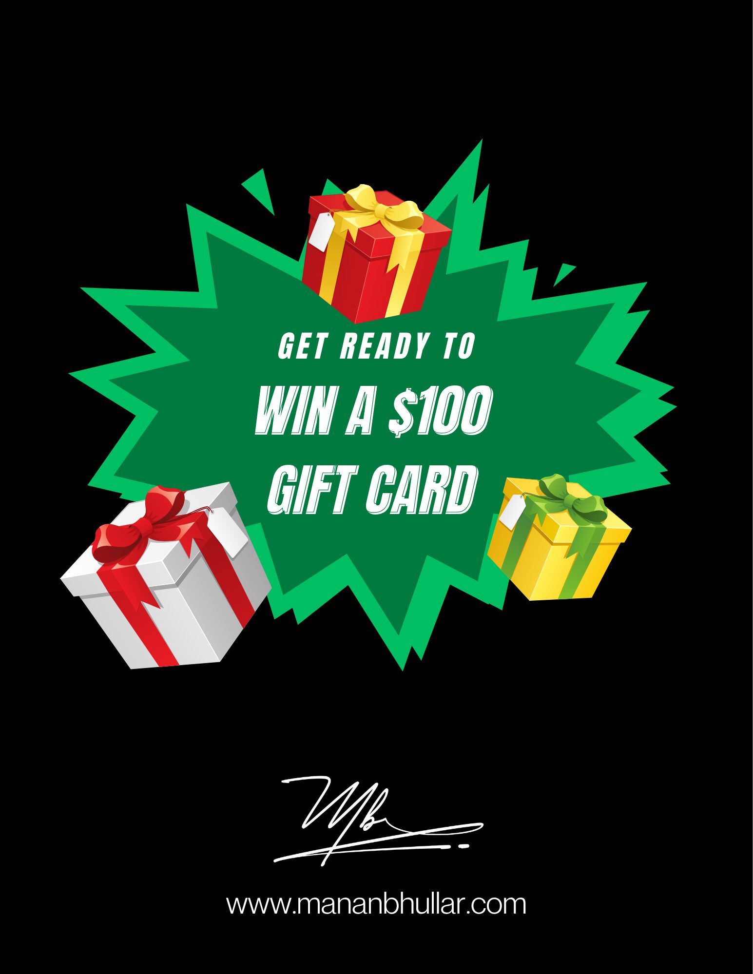WIN a GIFT CARD